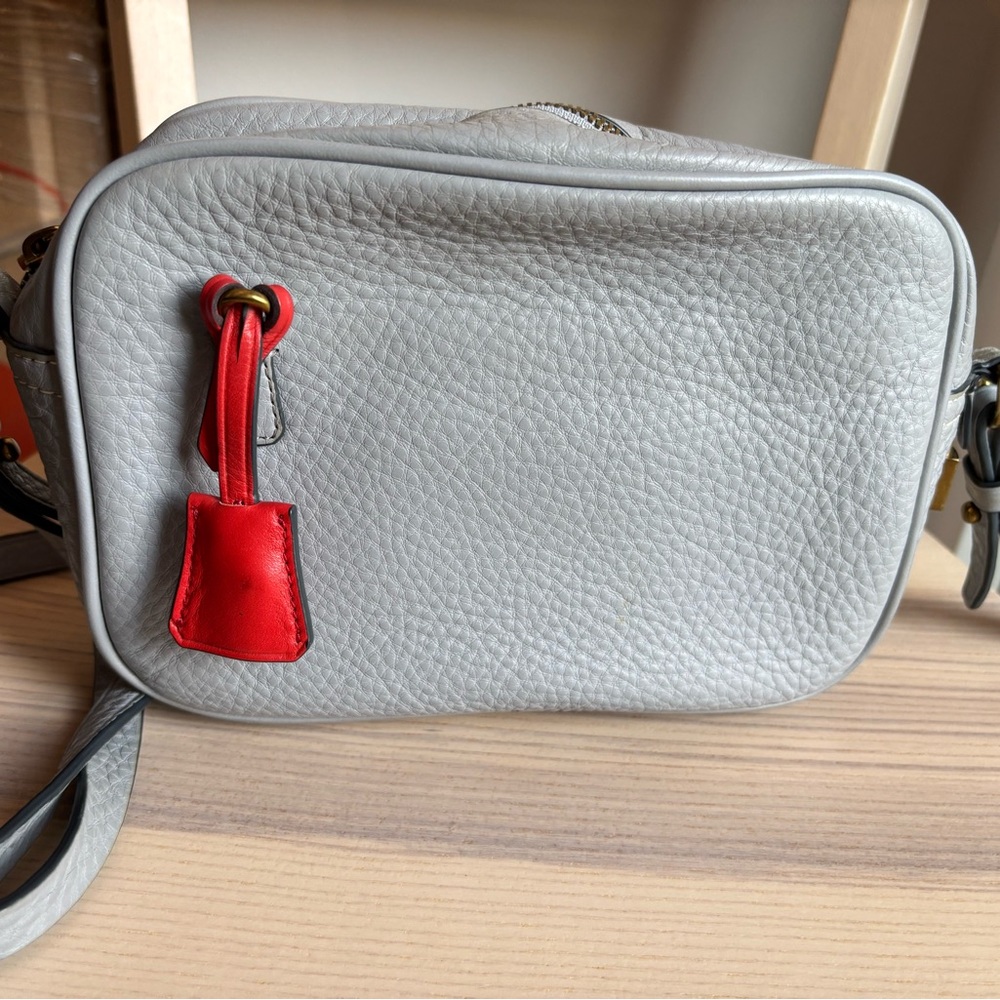 J.Crew Leather Camera Crossbody Bag